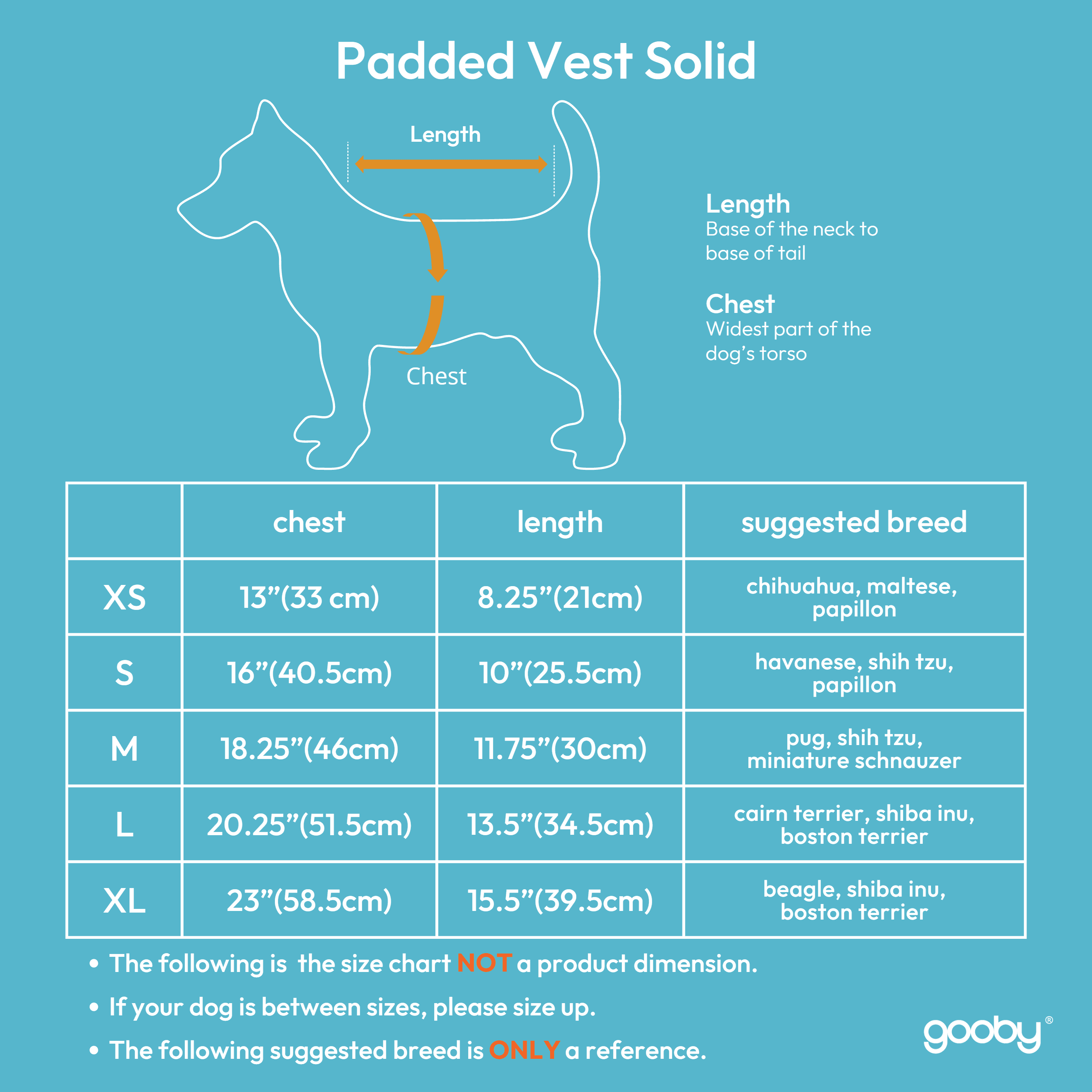Gooby Padded Vest Dog Jacket - Solid Purple, X-Large - Warm Zip Up Dog Vest Fleece Jacket with Dual D Ring Leash Water Resistant Small Dog Sweater