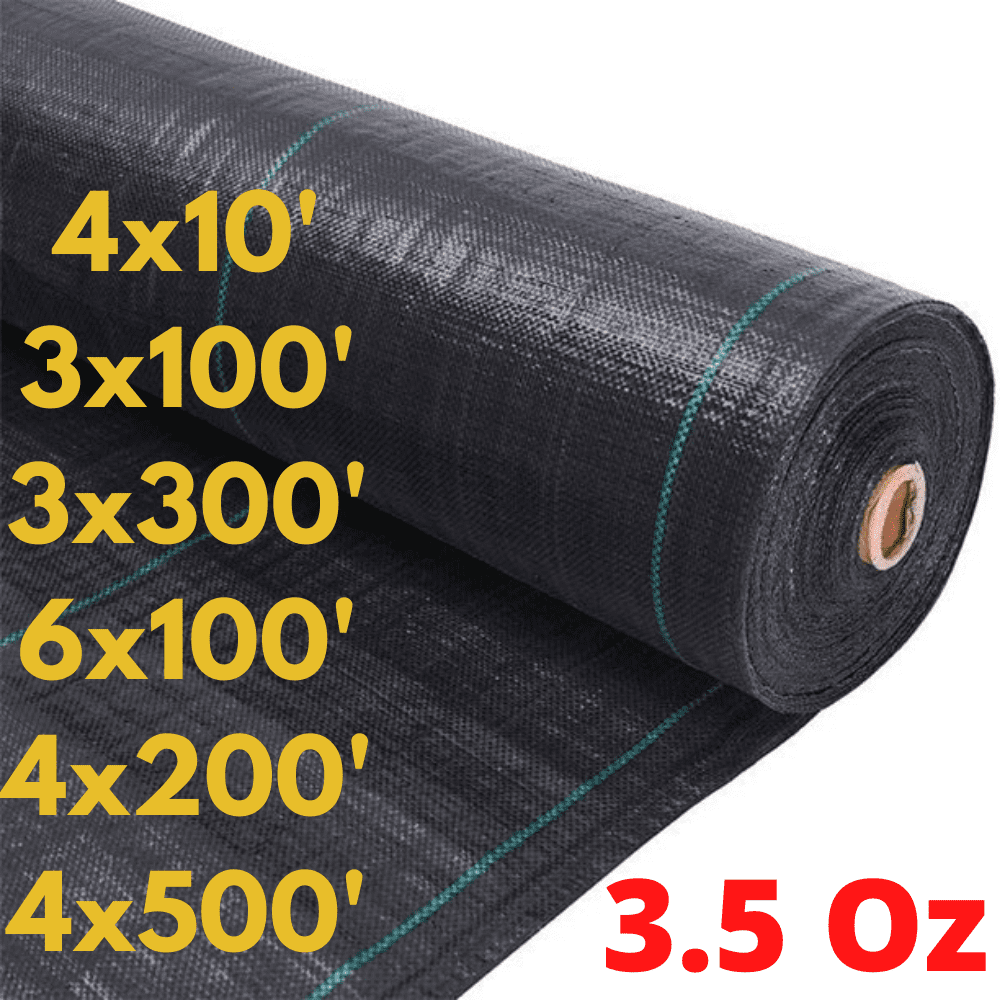 3 FTx300 FT Premium Ultra Thick Landscape Fabric ，Heavy Duty Outdoor Garden Weed Barrier，Weeds Control for Flower Bed Garden Stakes Mulch,Edging 