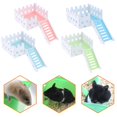 thumbnail image 3 of Casa de Hamster de Madera Zulema Decorativa de Living Hut Hideout House rosado, 3 of 8