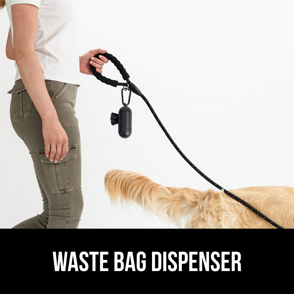 Gorilla Grip Heavy Duty Dog Leash with Waste Bag Dispenser photo 5