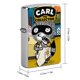 thumbnail image 2 of Carl el coleccionista-theme Copper Metal Lighter Shell, Premium Replacement Refillable Lighter Case with Durable Metal Construction, Compatible with Zippo and Most Standard Lighter Models, 2 of 6