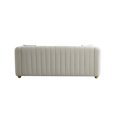 thumbnail image 3 of Mid-Century Modern Sofa for Living Room, 79.92" Modern Vertical Channel Tufted Velvet Sofa, Upholstered Sofa for Apartment Bedroom Home Office, 3 of 7