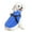 Blue, variant on PcEoTllar Winter Dog Coat with Harness, Waterproof Reflective Dog Winter Jacket, Thick Fleece Snowsuit Christmas Vest for Small/Medium Dogs 14-24 lbs, Blue