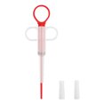 thumbnail image 1 of BeesClover Distributeur de Médicaments pour Animaux Multifonction Réutilisable Type Push-Food pour Chiens Chats, 1 of 9