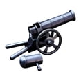 thumbnail image 1 of HLONK Vintage Solid Brass Field Cannon Great Display- A0T1, 1 of 7