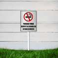 thumbnail image 2 of Kurmntregon No Smoking Sign With Stake No Smoking Signs For Business Outdoor 8x12inch Outdoor Aluminium Yard Signs For Home Business Street Lawn Grass Stake Kit, 2 of 6