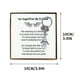 thumbnail image 3 of Fiudx Juego de Llaveros de Ángel, Exquisito Colgante de Ángel con Etiqueta de Agradecimiento, Caja de Regalo Incluida, Recuerdos Navideños, Regalos de Boda, Regalos de Bautismo, Tamaño de 9,9 Cm, 3 of 7