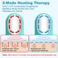 thumbnail image 3 of Facial Cleansing Brush, Waterproof Face Massager, Electric Silicone Facial Scrubber, Portable Face Cleansing Brush, Face Wash Brush with 5 Massage Speeds, Mini Face Brush Blue, Gifts for Women/Men, 3 of 8