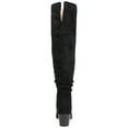 thumbnail image 4 of Journee Womens Zivia Stacked Heel Over The Knee Boots, 4 of 10