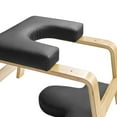 thumbnail image 3 of Yoga Headstand Bench Headstand Trainer Strong Core Strengthening with Solid Wood Frame Balance Training Feet Trainer Yoga Inversion Chair Black, 3 of 10