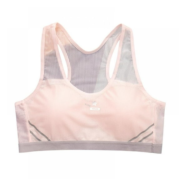 BESLY Girls Sports Bra Seamless Bra Ultra Comfort Soft Teen Bras