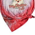 thumbnail image 4 of Blusa divertida con estampado de teñido anudado navideño para mujer Pompotops  hfajkhk123840, 4 of 4