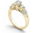thumbnail image 2 of 1-1/3 Carat T.W. Diamond Three-Stone 14kt Yellow Gold Engagement Ring, 2 of 5
