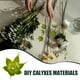 thumbnail image 5 of 100 Uds receptáculo cálices falsos tallos de flores para manualidades flores artificiales sépalos materiales de cálices DIY, 5 of 5