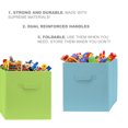 Pomatree Fabric Storage Bins, 11 Inch Storage Cube Baskets, 8 Pack (Colorful) - image 5 of 6