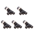 thumbnail image 2 of Miulika 5 Pcs Raccords Pneumatiques Connecteurs - Tuyau, DPD-D4-02, 2 of 9