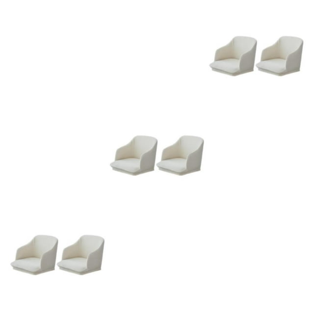 Youkk 2pieces Versatile Armchair Cover For Various Settings Easy And Stylish Quick Installation Polyester Stretchy Chair Cover off-white 3Set