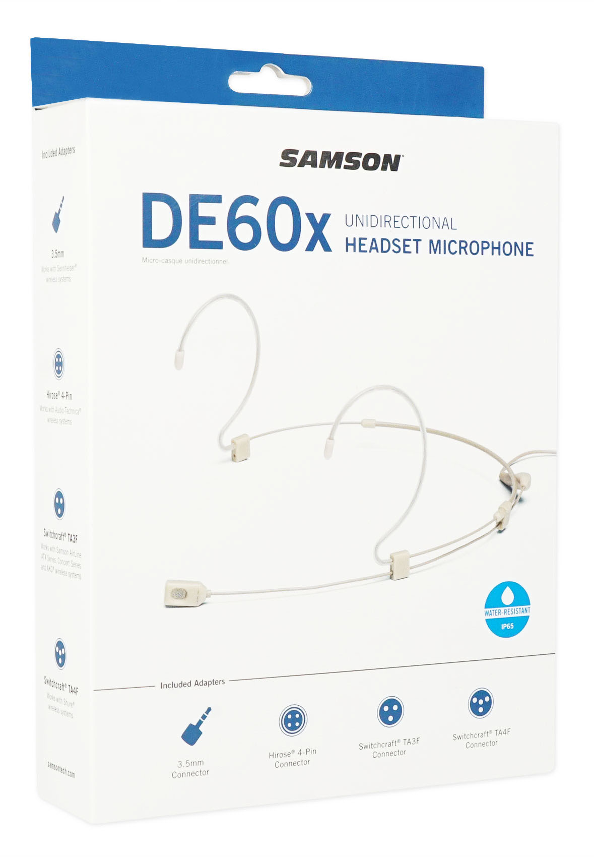 Samson DE60X Headset Mic For AUDIO TECHNICA ATW-T27 Bodypack Transmitter - image 4 of 4