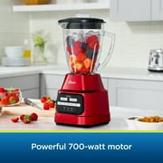 Oster One-Touch Blender with Auto-Programs and 6-Cup Boroclass Glass Jar