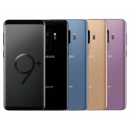 Open Box Samsung GALAXY S9+ PLUS Black Purple Blue Factory Unlocked Cell Phones - ALL Carriers