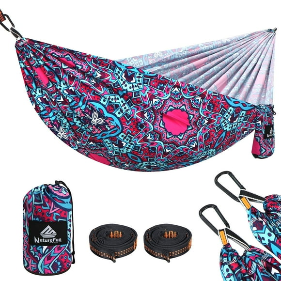 Hamaca NATUREFUN Ultra Ligera para Camping y Viajes con Capacidad de 300 kg
