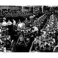 thumbnail image 2 of Finished Engines Of B-24 Liberator Bombers On The Assembly Floor Of A Buick Plant History (24 x 18), 2 of 2