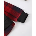thumbnail image 5 of 7Y Kids Boys Clothes 8 Years Boys Fall Winter Pant Set Big Boys Long Sleeve Letter Print Hooded Top Jeans Pants 2PCS Outfits Set Black, 5 of 8