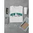 thumbnail image 3 of Retro College New York T-Shirt Men -Image by Shutterstock, Male Large, 3 of 4