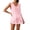 D110 Red, variant on Likimi 2 Piece Sets For Women Sleeveless V Neck Solid Color Ruffles Loose Fit Top With Shorts Summer Elegant Fashion Outfit Set Black Size L