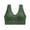 Dark Green, variant on Seamless Sports Bra Without Steel Ring Yoga Bra, With Detachable Pad, Suitable For Women