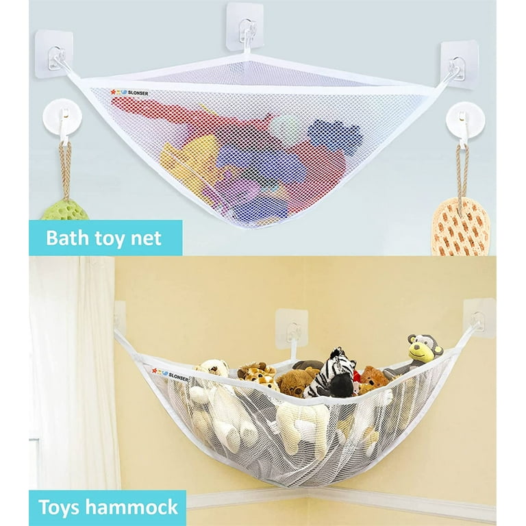 Casewin Bathroom Toy Storage,Organiser Net,Organizers for Bathroom Baby  Bath Bathtub Toy Holder Storage Net Mesh Bag Organizer,Bath Toy Organizer  with