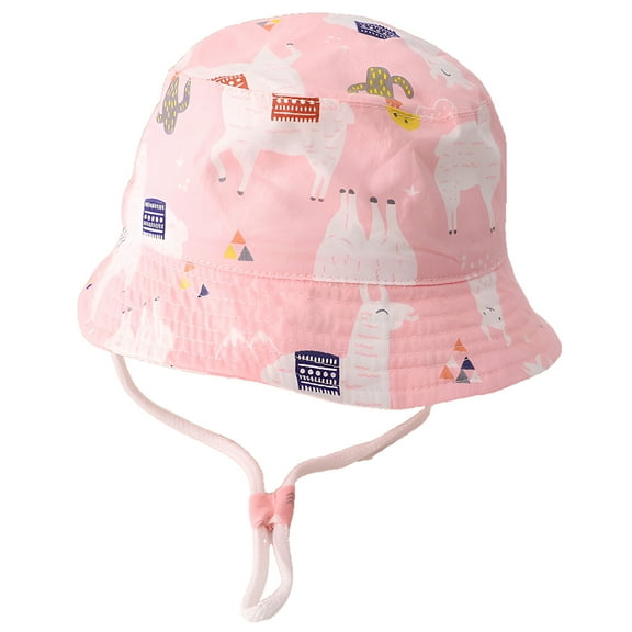 TELOLY Baby Sun Hat,Breathable Design Toddler Sun Hat,Lightweight and Handy Infant Sun Hat,Pink
