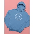 thumbnail image 3 of Smiling Barb Wire Face Hoodie Women -Image by Shutterstock, Female XX-Large, 3 of 4
