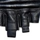 thumbnail image 5 of Guantes de moto KAIWENDE de piel acolchada con gel para medio dedo, 5 of 8