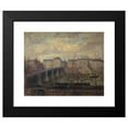 thumbnail image 2 of Victor Lecomte 24x20 Black Modern Framed Museum Art Print Titled - Le Pont De La Tournelle (1918), 2 of 5