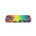 thumbnail image 4 of DesignSkinz Scratch-Resistant Hard Slim Case Compatible with iPhone 15 Pro Max (Compatible with MagSafe) - Rainbow Thin Lined Chevron Pattern, 4 of 9