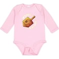 thumbnail image 3 of Inktastic Hanukkah Dreidel Game Boys or Girls Long Sleeve Baby Bodysuit, 3 of 5