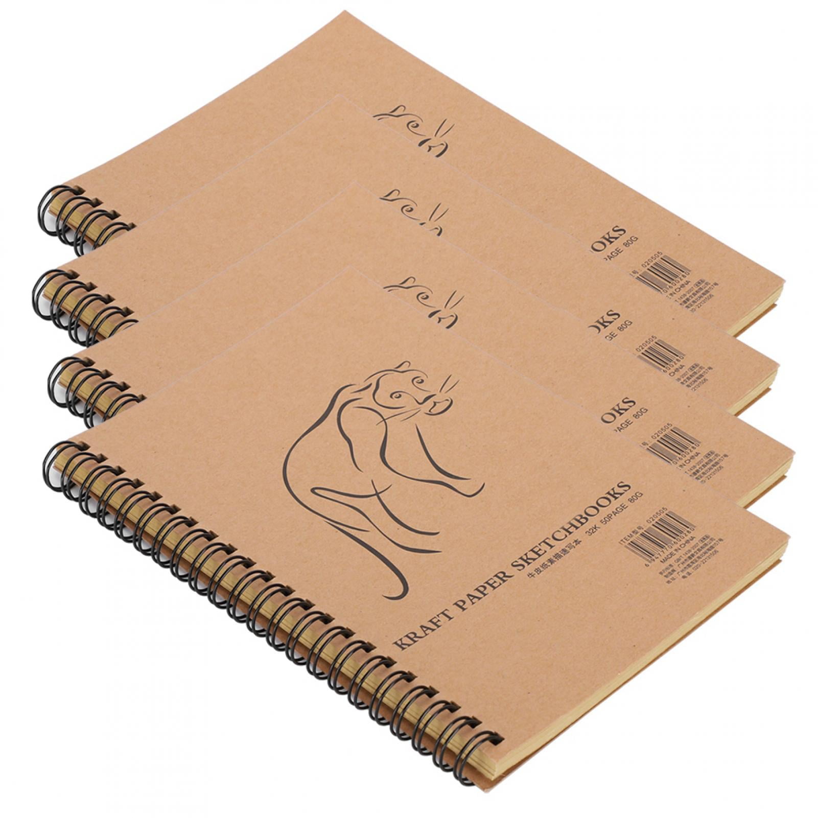 Kraft Paper Book, Kraft Paper Sketchbook, Scratch Resistant Notetaking