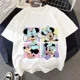 thumbnail image 2 of Camisetas de algodón para niños de Mickey Minnie Mouse, camisetas de verano para niños, camisetas de dibujos animados de Disney para niños, camisetas de anime kawaii para niños y niñas, 2 of 5