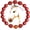 ShengXiao Horse, variant on Feng Shui Triple Protection Bracelet for Women, Red Cinnabar Zodiac Prayer Bead Bracelet for Wealth, Prosperity & Good Luck, Meaningful Gift for Mother's Day, Birthday, Christmas
