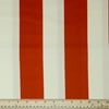 Waverly Inspirations 45" 100% Cotton Striped Sewing & Craft Fabric By the Yard, Orange