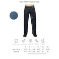 thumbnail image 6 of Expert Brand Men's Drimax Dri Fit Outdoor Athletic Pants, Navy, Large, 6 of 7
