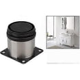 thumbnail image 4 of 4 pcs Adjustable Furniture Legs Cabinet Feet Metal Adjustable Stainless Steel Round Kitchen 50 x 60 x 50mm, 4 of 5