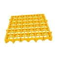 thumbnail image 2 of Azulejo de piso modular entrelazado para lavado de autos con orificios de drenaje, almohadilla para piso, panel de rejilla para baño y cocina Amarillo, 2 of 8