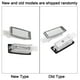 thumbnail image 4 of Luz De Matrícula 50000h 0.3A 12V 3W 2 Unids/set Lámpara De Matrícula Impermeable Carcasa De ABS Para Reemplazo De Coche Para Dacia Duster 2010-2015 ANGGREK Otros Vehículos, 4 of 8