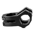 thumbnail image 4 of Vástago de bicicleta de 31,8 mm Vástago de bicicleta de montaña Vástago de manillar corto para la mayoría de las bicicletas Bicicleta de carretera BMX Fixie Gear Ciclismo Aleación de aluminio Negro, 4 of 10