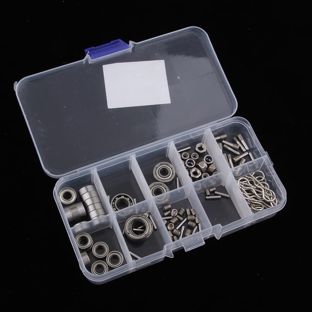 Juego de 89 piezas de cojinete de coche RC Baoblaze Transporte del coche de RC