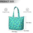 thumbnail image 2 of Weekender Bag with Tropical Watermelon Fresh Summer Prints Large Capacity Travel Tote Bag Lightweight with Cute Fruit Patterns Geometric Design, 2 of 5