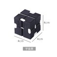 thumbnail image 1 of 无限魔方指尖圣手神器智力解压玩具马卡龙手指魔方变形批发益智类Black Deng Xun unisex, 1 of 2