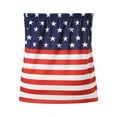 thumbnail image 4 of QJUHUNG Women Summer Tube Tops  Strapless Solid Color/Stripes/Flag Stretchy Bandeau Tank Tops, 4 of 7